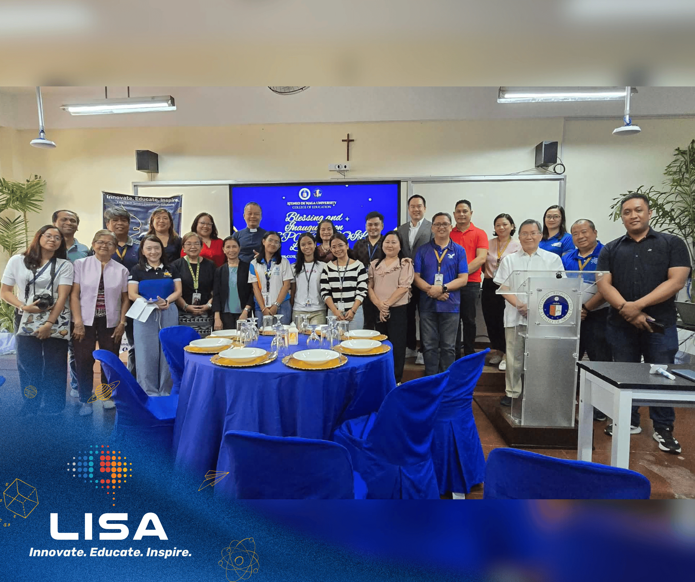 Ateneo de Naga University Inaugurates SPARK-COIL Laboratory, Advancing a Smart Campus with Lisa Tech Smart Classroom Systems